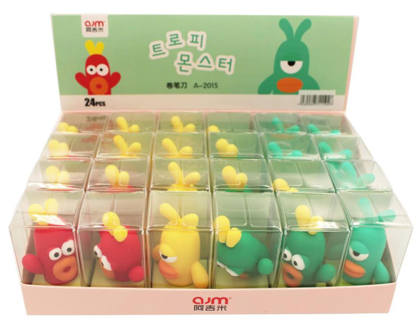 Точилка Centrum Монстрики, 4,5х4 см в ассортименте 1 шт.