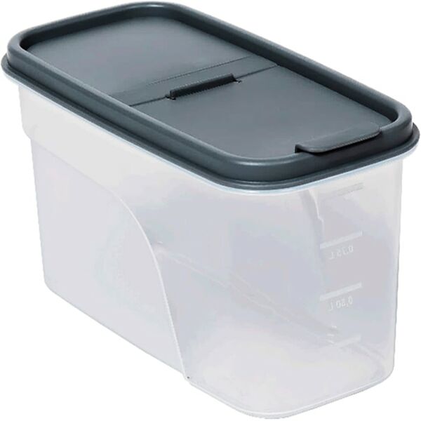 Контейнер Violet для сыпучих продуктов 1.2л серый