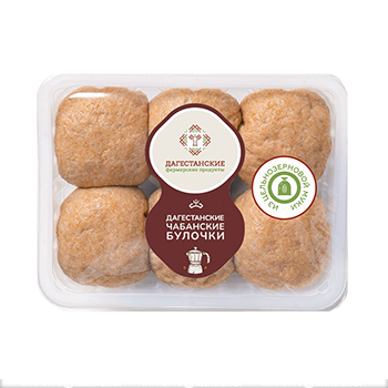 

Булочки чабанские цельнозерновые, заморозка, «Дагестанские фермерские продукты», 400 г, Россия