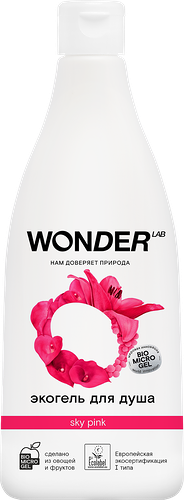 Гель для душа WONDER LAB Sky pink, 550 мл
