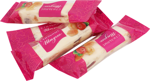 Конфеты Столичные штучки Нуга с клюквой и орехами вес 