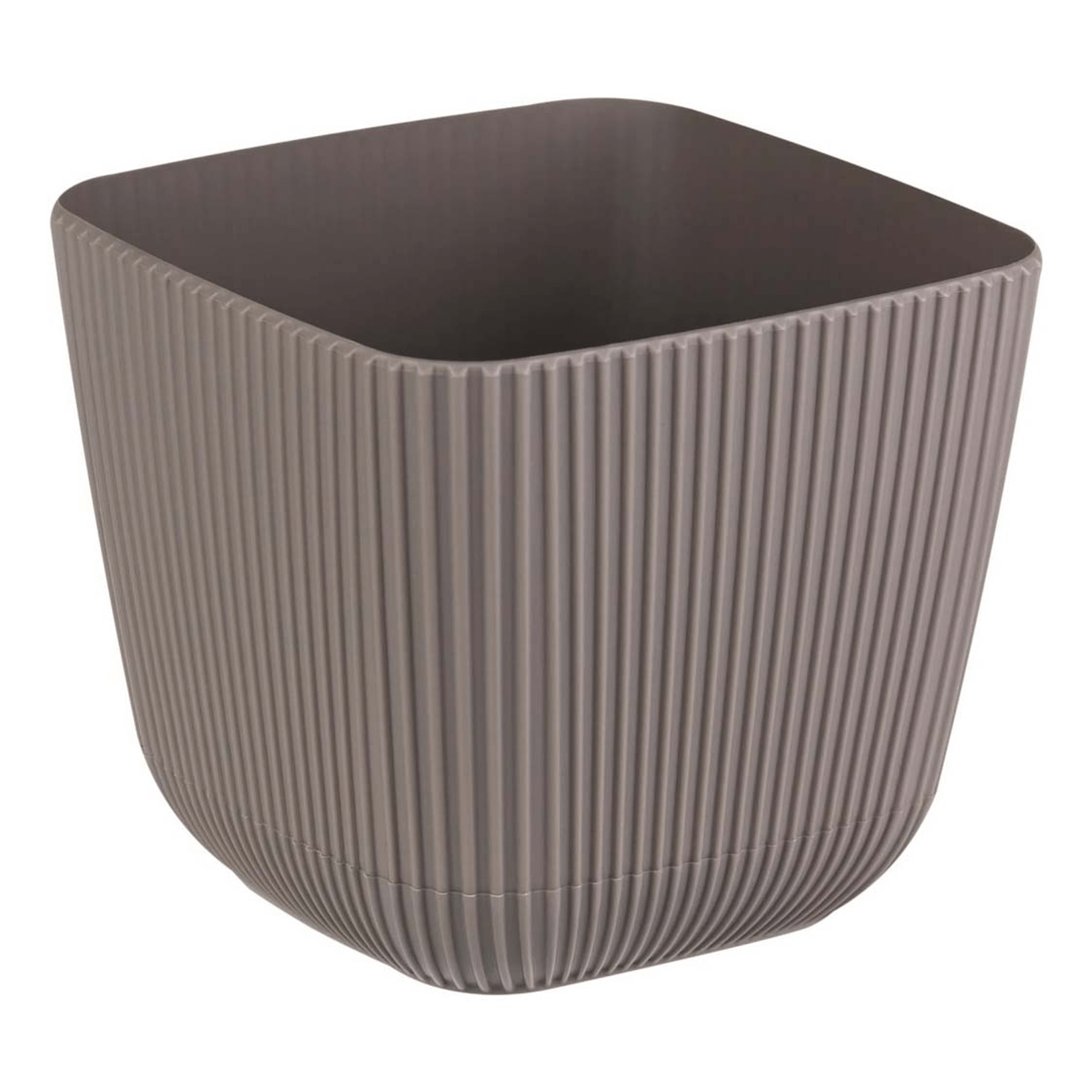 

Кашпо для цветов Idea пиканто серый 1.8 л