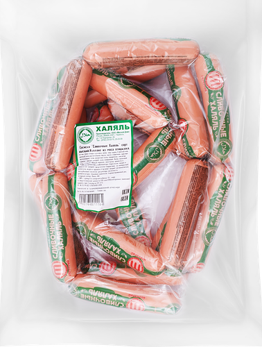 Сосиски Меркурий Сливочные Халяль, вес