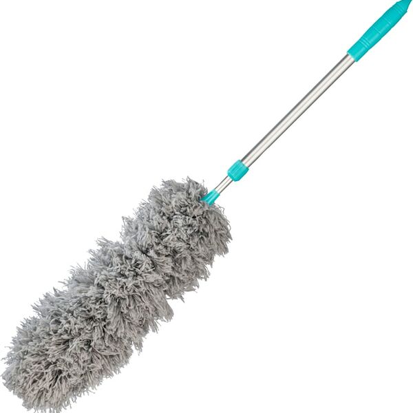 Сметка для удаления пыли Рыжий кот микрофибра 68-95см