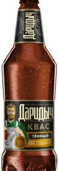 Квас Даридыч Темный пастеризованный 1.5л