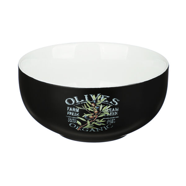 Millimi олива салатник, 550мл, 14х6,5см, керамика