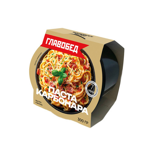 

Паста Главобед Карбонара 300 г