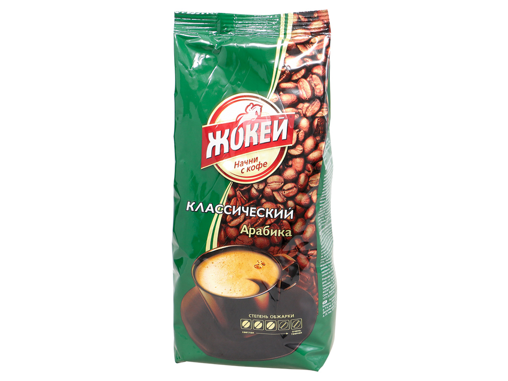 

Кофе в зернах Жокей Классический 500 г