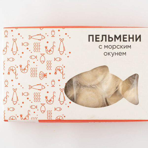 Пельмени с морским окунем(Продукт замороженный)