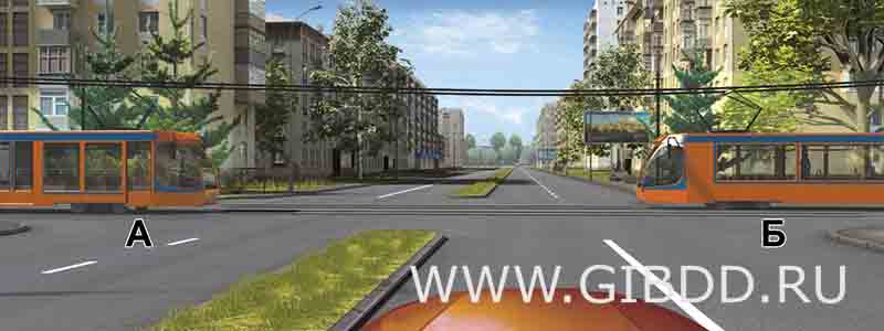 Вы намерены проехать перекресток в прямом направлении. Кому Вы обязаны ...