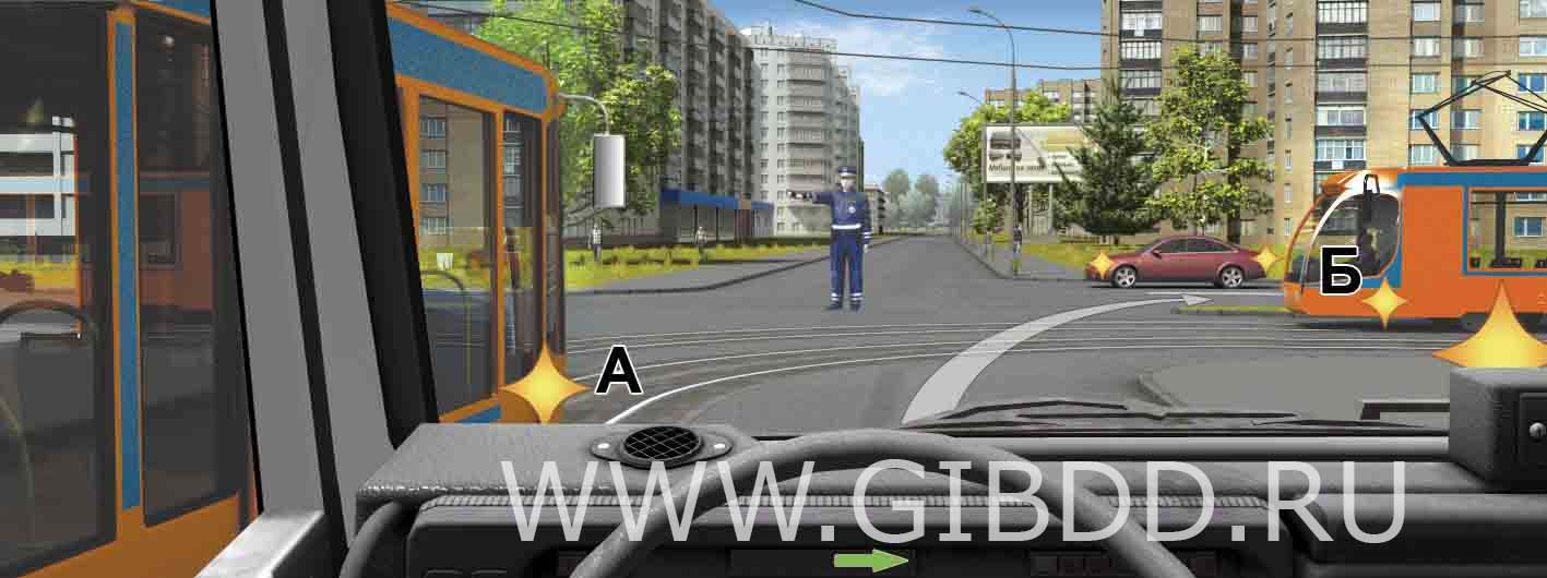 Картинка вопроса как вам следует поступить при повороте налево