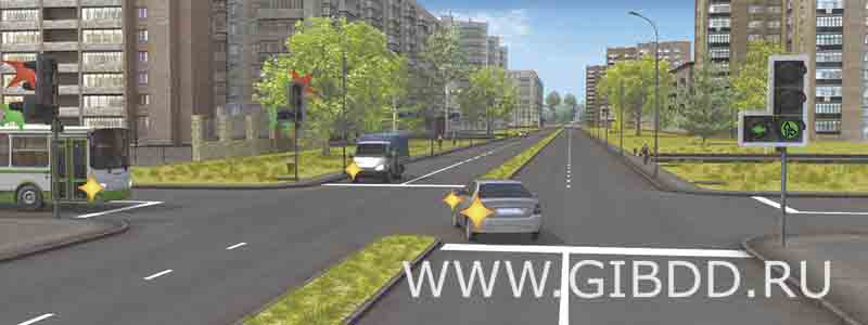 При выполнении какого маневра водитель легкового автомобиля имеет ...