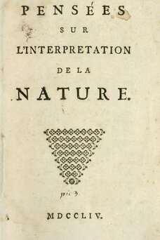 On the interpretation of Nature
