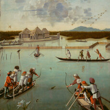 Hunting on the Lagoon