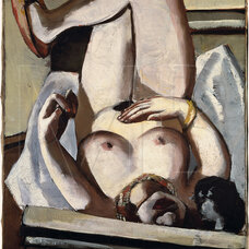 Female Nude with Dog