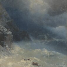 Cape Aya'da fırtına