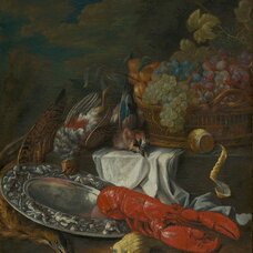 Still life with lobster