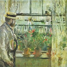 Eugène Manet on the Isle of Wight