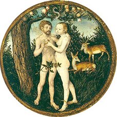 Adam and Eve in Paradise