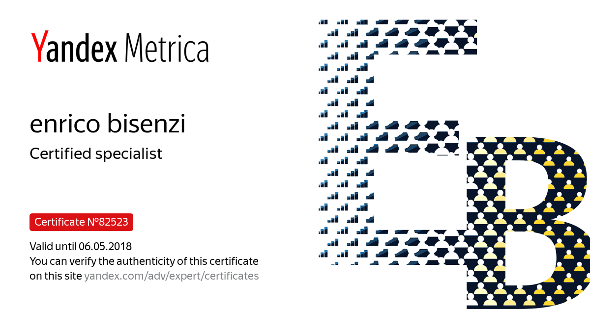 enrico bisenzi - Certified specialist