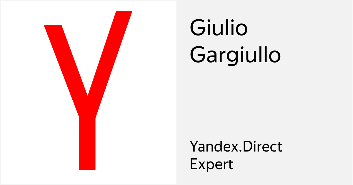 Giulio Gargiullo - Certified specialist