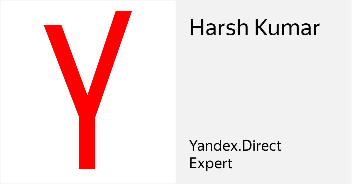 Harsh Kumar - Certified specialist