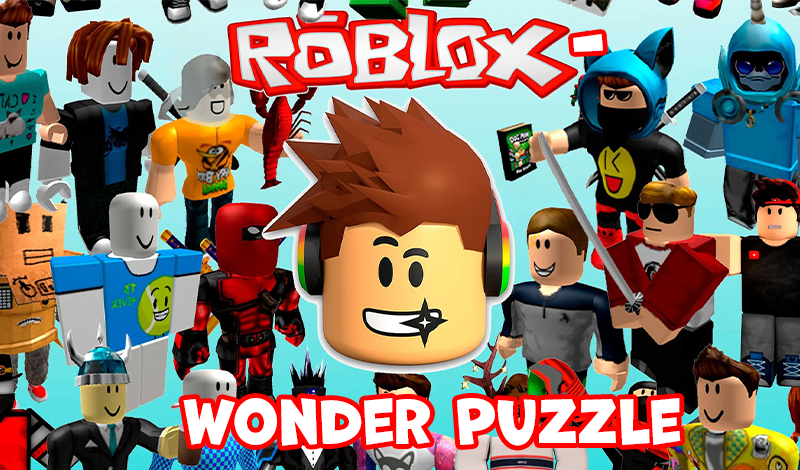 My skin at roblox - online puzzle