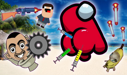 Убей Скибиди и Амогуса