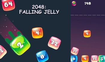 2048: Falling Jelly