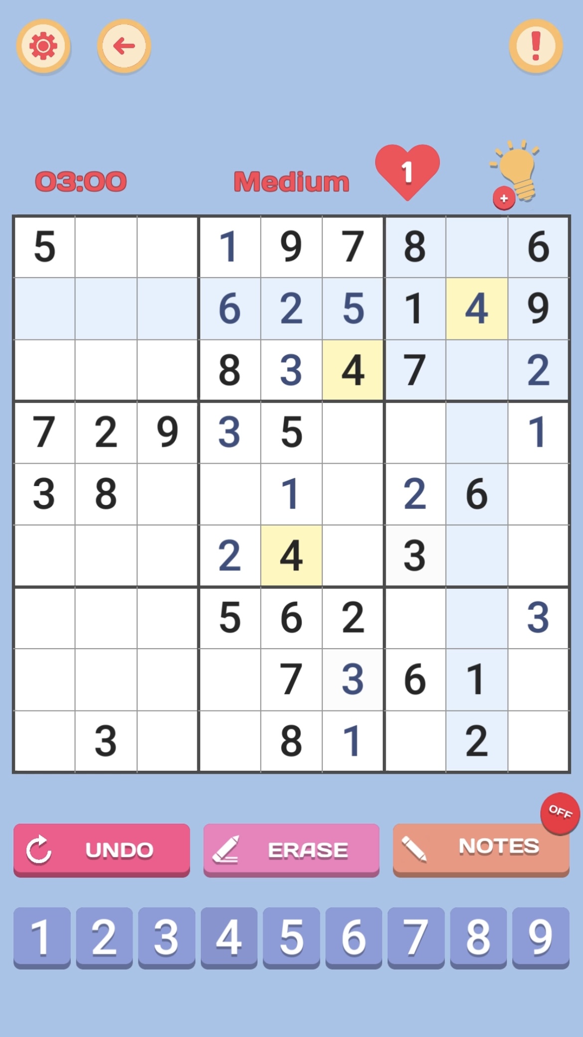 Jeu Sudoku Mania Alary avec livre instruction (250122-99)