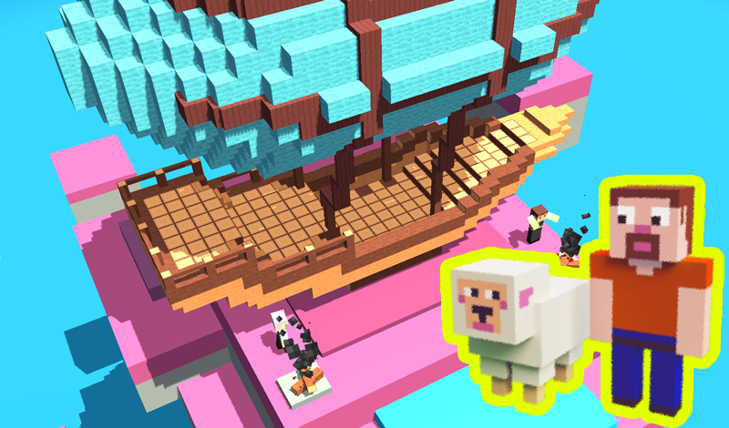 Block Craft World 3D — play online for free on Yandex Games