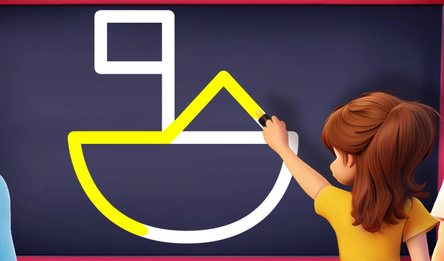 Braindom - абвядзі малюнак за адну лінію