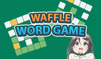 Waffle. Word game