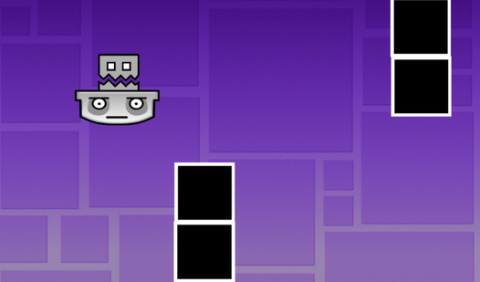 Геометрия даш - Кубический полёт! (от Vadim43) - играть онлайн ...