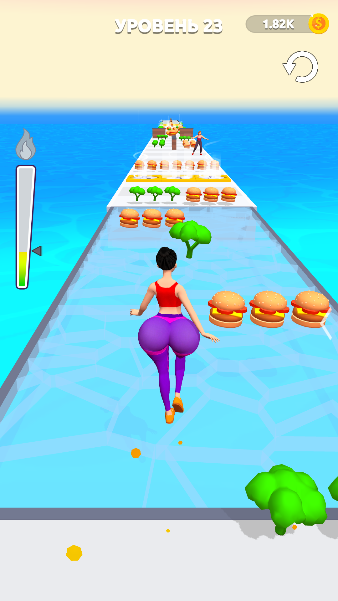 Попа малолетки Накачай большую попу (от C Games) - играть онлайн бесплатно на сервисе  Яндекс Игры