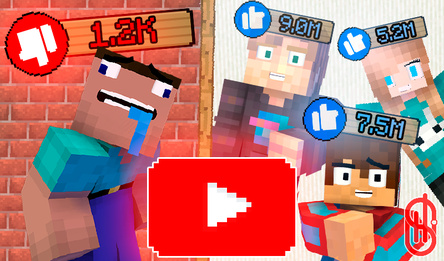 Нубик Ютубер 3D: Стань лучшим блоггеров!