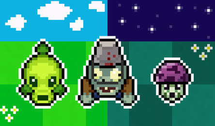 Песочница Плейграунд: Растения Против Зомби