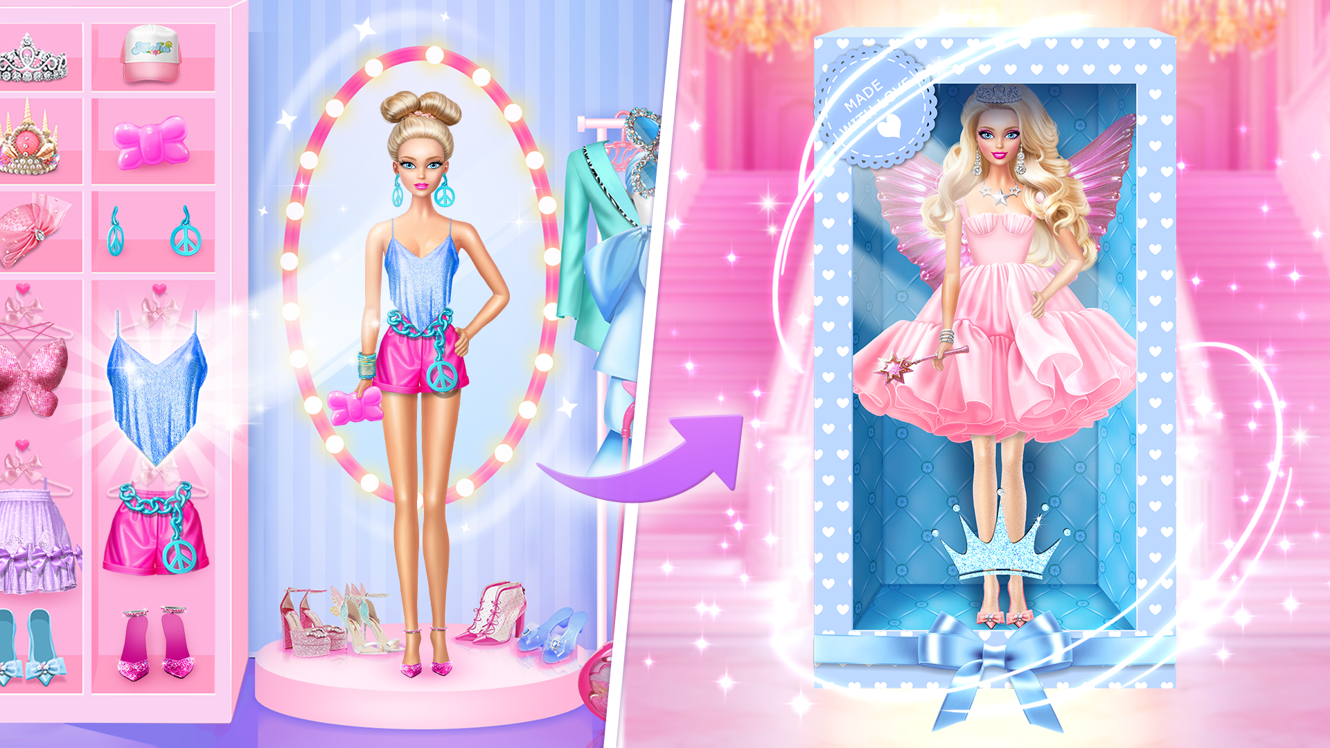 barbie dolls dress up games fashion games Luxury Girl Barbie Dress Up Fashion Show Game: Luxury Dream House  Adventures - Girl Squad Fantastic Shopping &amp; Star Girls High School Makeover  Fashion Trip Games