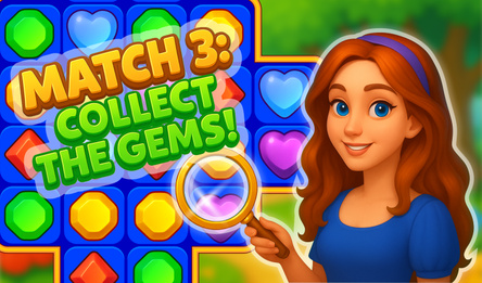 Match 3: Collect the Gems!