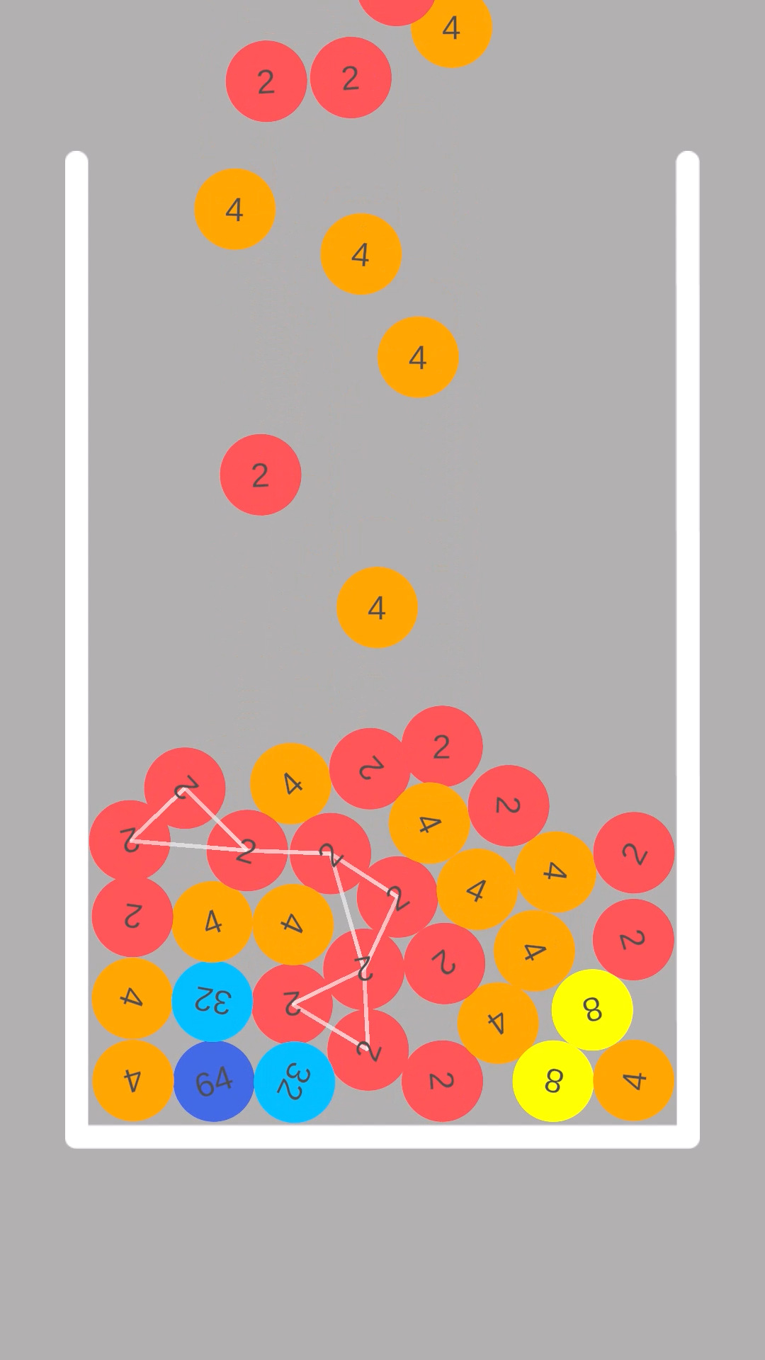 のー Orb2048 (by smagoll) - play online for free on Yandex Games
