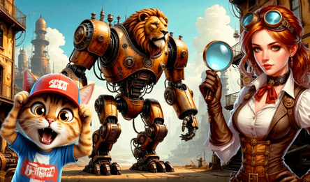 Поиск предметов: Мисс Холмс и её кот