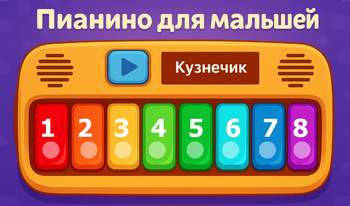 Пианино для малышей
