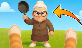 Cat vs Granny. Cat Simulator