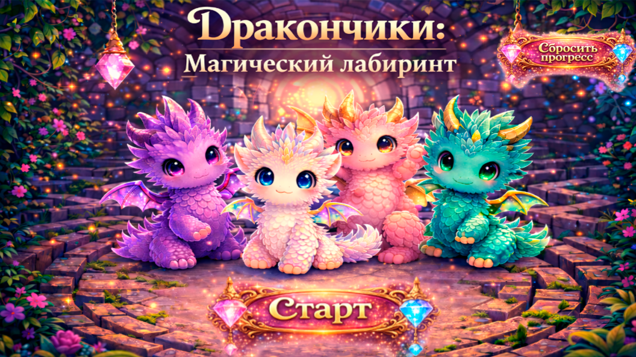 Дракончики: Магический лабиринт