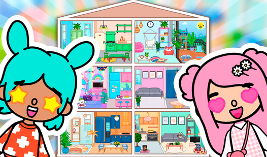 Тока Бока Дизайн Интерьера (от Girls Games Puzzles) - играть онлайн ...