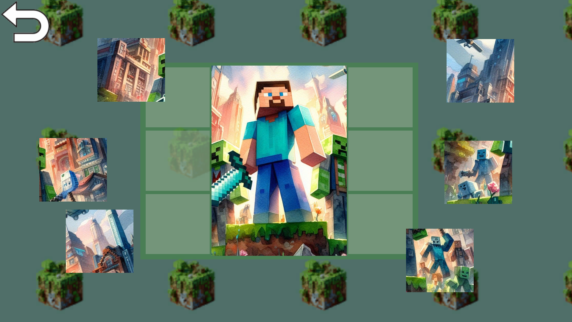 Minecraft - Jigsaw puzzle — play online for free on Yandex Games