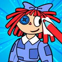 Coloring: Digital Circus, Toys, Dinosaurs