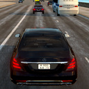 Движение на Майбахе по городу