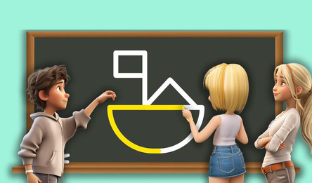 Соедини точки одной линией! Головоломка для мозга!