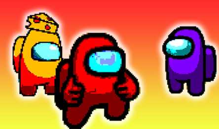 Амонг Ас Раскраска по номерам